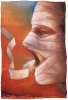 violence painting head in bandages