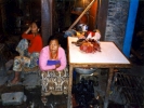 people nepalese women butchers shop