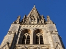 religious church spire blue sky