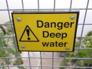 water danger deep water sign 1