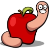 food apple worm