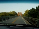 bridge driving onto view from inside car 800x600