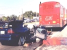 car crash blue car blood on street folly 800x600