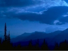 dusk blue mountains 800x600