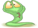 snake green cartoon silly expression 800x600
