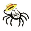 silly spider large tophat