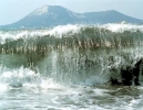 wave hitting coast 2