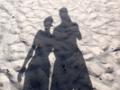 beaches beach sand shadows couple