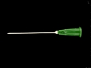 drugs hypodermic needle single black bg
