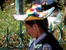 people woman wearing hat looking to one side p1000883 b