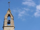 religious church steeple offset