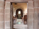 religious church view inside dymock