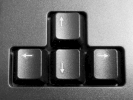 technology keyboard arrow keys mono p5270087